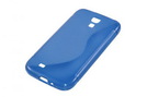Silicon Case (S-Curve) für Samsung I9505 Galaxy S4 blue