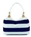 Strandtasche 'Nautica', Farbe: Blau/Weiss, Groesse: 44,5 x 24 x 36 cm