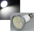LED Strahler E14, 70 SMD LEDs ''H50 Pro'', 6000k, 400lm, 120°, 230V/5W, weiß