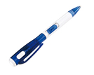 Kugelschreiber m. LED "Star Light", blau, 12,8 cm