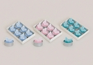 TEELICHT-SET SCHMETTERLING 6-TLG.3-F.S.3X4CM}