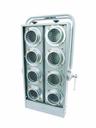 Audience Blinder 8xPAR-36 silber