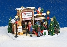 CHRISTBAUMMARKT M.BELEUCHTUNG POLY 26X11X27CM