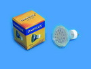 OMNILUX GU-10 230V 18 LED blau