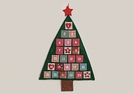 ADVENTSKALENDER BAUM TEXTIL 90CM