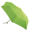 Alu-Mini-Taschenschirm"Flat",hellgruen, Ø88 cm