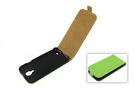 Tasche (Flip Slim) für Samsung I9505 Galaxy S4 green