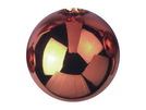 Dekokugel 6cm, kupfer, glänzend (6Stk)