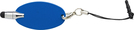 Schluesselanhaenger 'Message', Farbe: Kobaltblau, Groesse: 6 x 2,6 x 0,8 cm