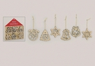 WEIHNACHTSHAENGER HOLZ 6-F.S.6CM