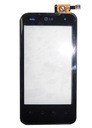 Ersatzteil: LG P990 Optimus Speed A-Cover + Display + TouchScreen Original Black