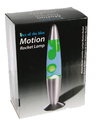 Lavalampe - Motion rocket - grün/blau