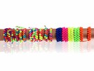 Armband Armbänder Glücksarmbänder auf Rolle neon