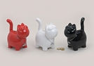 SPARDOSE KATZE KERAMIK 3-F.S.15X8X16CM