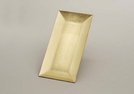 TABLETT GOLD KUNSTSTOFF 24X12CM