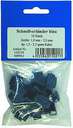 Schnellverbinder, quetschbar blau 10er Pack