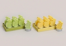 TEELICHT-SET HASE 6-TLG.2.F.S.7X4CM}