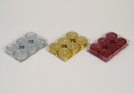 TEELICHT-SET 6TLG.M.GLITTER SORT.4CM}