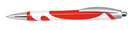Kugelschreiber Modern, rot, 14,3 cm