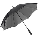 Regenschirm mit Doppelbespannung und automatischer Oeffnung