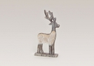 HIRSCH HOLZ M.KUNSTFELL 11X24CM