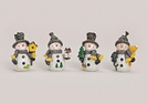 SCHNEEMANN WEIHNACHTEN POLY 4-F.S.7CM