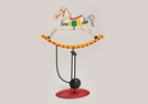 PENDELFIGUR SCHAUKELPFERD MATALL 36CM