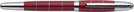 Kugelschreiber 'Castle', Farbe: Rot/Silber, Groesse: 17,6 x 7,2 x 2,9 cm