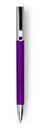 Kugelschreiber "Island", Farbe: Violett, Groesse: Ø 1 x 14 cm
