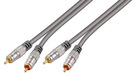 Premium Cinch-Kabel 2xStecker/2xStecker, 75 Ohm, 2,50m