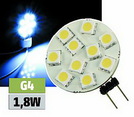 LED-Stiftsockellampe G4, 10x 5050 SMD LEDs, vertikal (621537228)