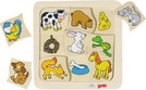 Legespiel Wer frisst was? 9tlg. Zuordnungspuzzle 18x18cm