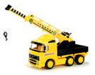 LKW-Kran mit Wendeplattform