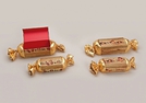 DOSEN-SET BONBON PAPPE/TEXT 2-FACH SORT.