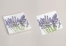 SERVIETTEN LAVENDEL DEKOR 40X40CM