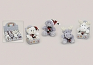 BAER/ELCH WEIHNACHTEN PLUESCH 4-F.S.12CM