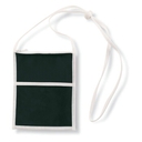 Non-woven flat travel pouch