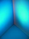 Dichro für Fluter hellblau frost 165x132mm