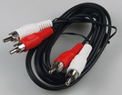 Cinch Verbindungs-Kabel 1,5m, 2x Stecker / 2x Stecker, geschirmt