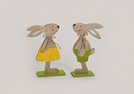 HASE JUNGE/MAEDCHEN HOLZ 2-F.S.20CM