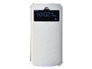 Star-Case® Flip ''Roma View Case'' Linea für Samsung i9505 Galaxy S4 Leder White
