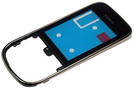 Nokia Asha 203 A-Cover + Displayglas + Touch Screen Original Golden Chrome
