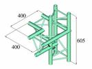 DECOLOCK DQ3-PAC44 4-Weg Ecke links