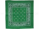 BA-059 Bandana Kopftuch paisley grün