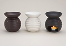 DUFTLAMPE KERAMIK 3-FACH SORT.12CM