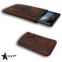Star-Case® Nova ''vellutato'' for Samsung i9100 Galaxy S II echt Leder Tobacco