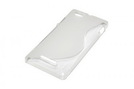 Silicon Case (S-Curve) für Sony Xperia M transparent
