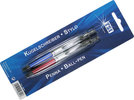 Kugelschreiber als 2er-Set (1x blau, 1x rot)