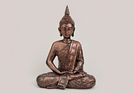 BUDDHA ANTIK-KUPFER POLY 29X16X41CM