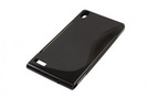 Silicon Case (S-Curve) für Huawei Ascend P6 black